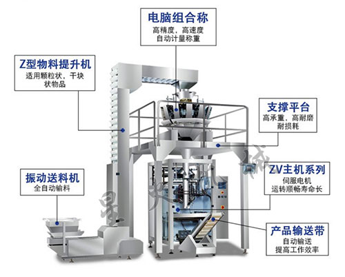 星火大顆粒肉丸包裝機設備展示